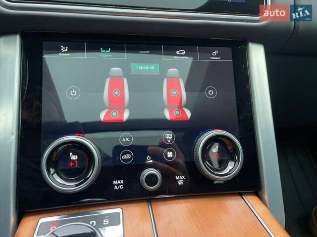 Черный Ленд Ровер Рендж Ровер Спорт, объемом двигателя 2.99 л и пробегом 138 тыс. км за 54990 $, фото 19 на Automoto.ua