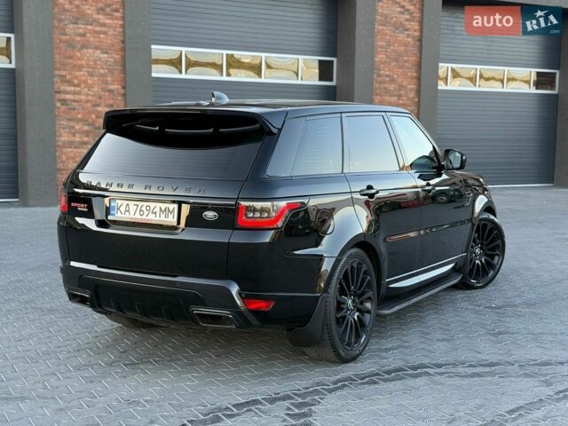 Чорний Ленд Ровер Range Rover Sport, об'ємом двигуна 2.99 л та пробігом 156 тис. км за 34700 $, фото 12 на Automoto.ua