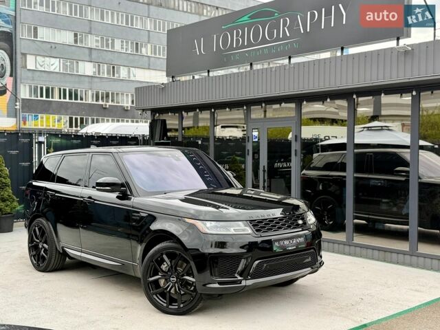 Чорний Ленд Ровер Range Rover Sport, об'ємом двигуна 3 л та пробігом 130 тис. км за 34900 $, фото 18 на Automoto.ua
