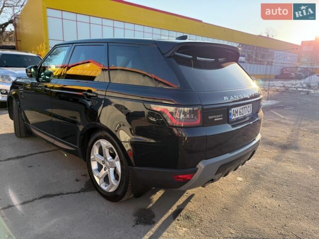Чорний Ленд Ровер Range Rover Sport, об'ємом двигуна 2 л та пробігом 167 тис. км за 39000 $, фото 4 на Automoto.ua