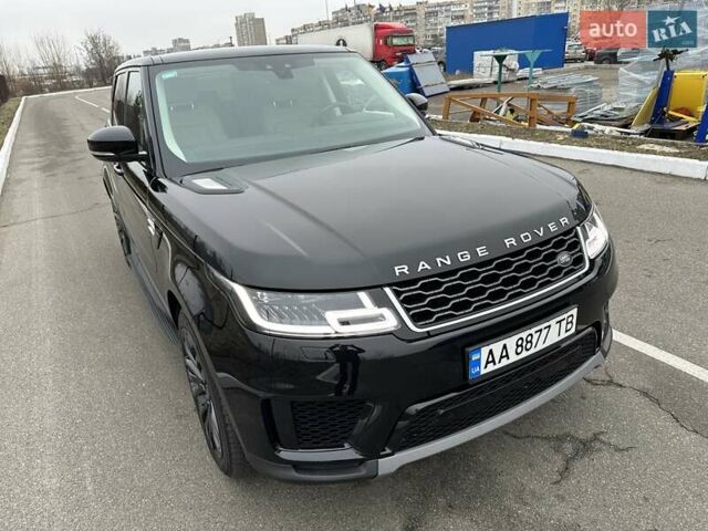 Черный Ленд Ровер Рендж Ровер Спорт, объемом двигателя 2 л и пробегом 72 тыс. км за 45000 $, фото 8 на Automoto.ua