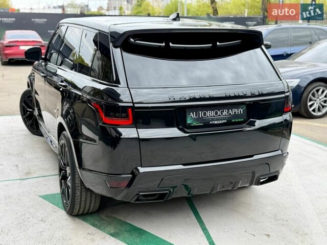 Чорний Ленд Ровер Range Rover Sport, об'ємом двигуна 3 л та пробігом 130 тис. км за 34900 $, фото 22 на Automoto.ua