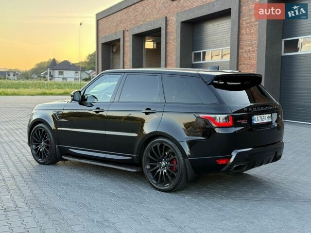 Чорний Ленд Ровер Range Rover Sport, об'ємом двигуна 2.99 л та пробігом 156 тис. км за 34700 $, фото 13 на Automoto.ua