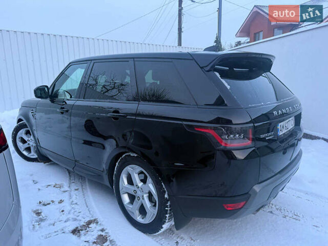 Черный Ленд Ровер Рендж Ровер Спорт, объемом двигателя 2 л и пробегом 135 тыс. км за 45000 $, фото 1 на Automoto.ua