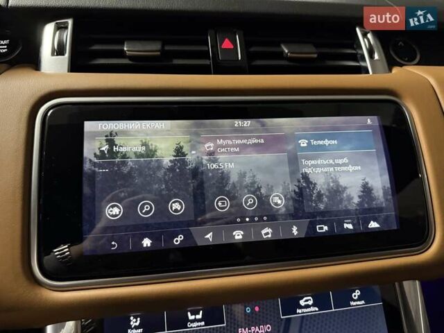 Черный Ленд Ровер Рендж Ровер Спорт, объемом двигателя 2.99 л и пробегом 93 тыс. км за 59900 $, фото 44 на Automoto.ua