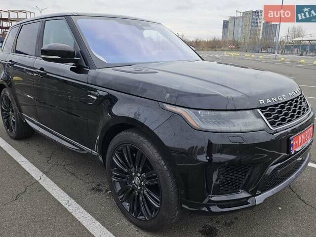 Черный Ленд Ровер Рендж Ровер Спорт, объемом двигателя 3 л и пробегом 249 тыс. км за 45999 $, фото 3 на Automoto.ua