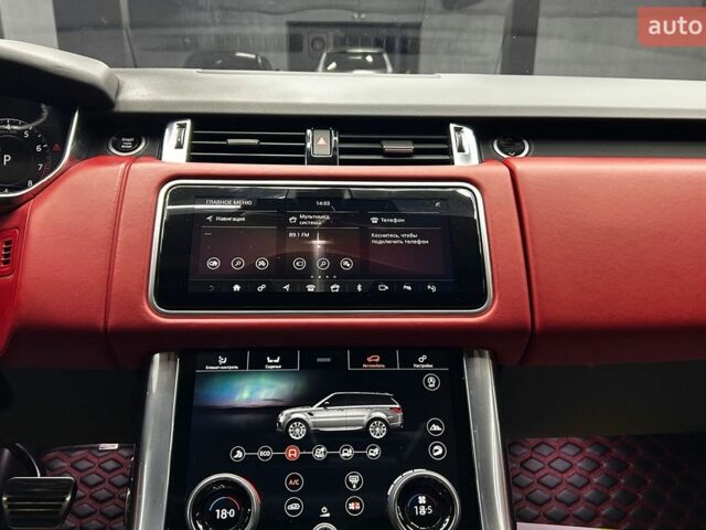 Чорний Ленд Ровер Range Rover Sport, об'ємом двигуна 3 л та пробігом 133 тис. км за 55000 $, фото 19 на Automoto.ua