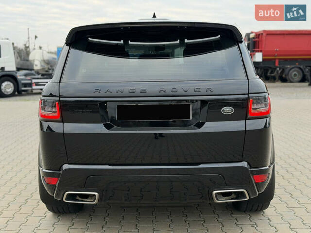 Черный Ленд Ровер Рендж Ровер Спорт, объемом двигателя 2.99 л и пробегом 164 тыс. км за 47000 $, фото 4 на Automoto.ua