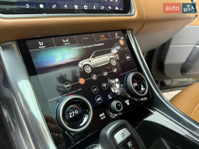 Черный Ленд Ровер Рендж Ровер Спорт, объемом двигателя 2.99 л и пробегом 139 тыс. км за 51000 $, фото 77 на Automoto.ua