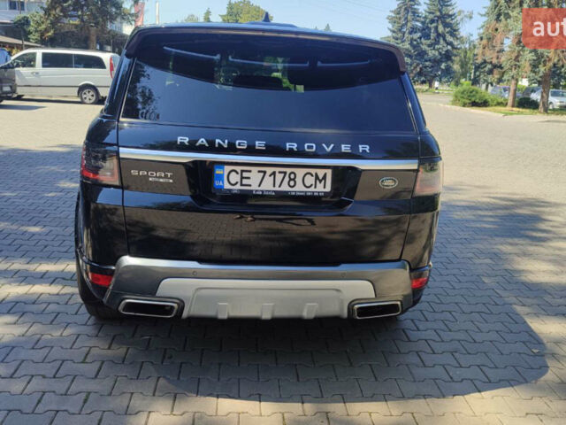 Чорний Ленд Ровер Range Rover Sport, об'ємом двигуна 3 л та пробігом 150 тис. км за 51000 $, фото 12 на Automoto.ua