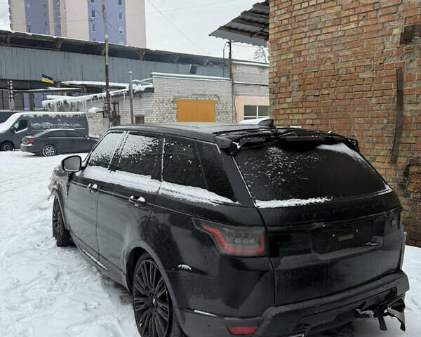 Чорний Ленд Ровер Range Rover Sport, об'ємом двигуна 3 л та пробігом 106 тис. км за 27700 $, фото 6 на Automoto.ua