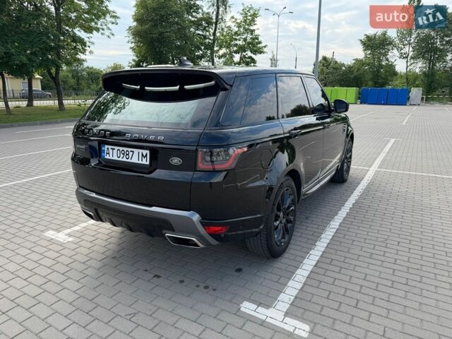 Чорний Ленд Ровер Range Rover Sport, об'ємом двигуна 3 л та пробігом 149 тис. км за 48000 $, фото 11 на Automoto.ua