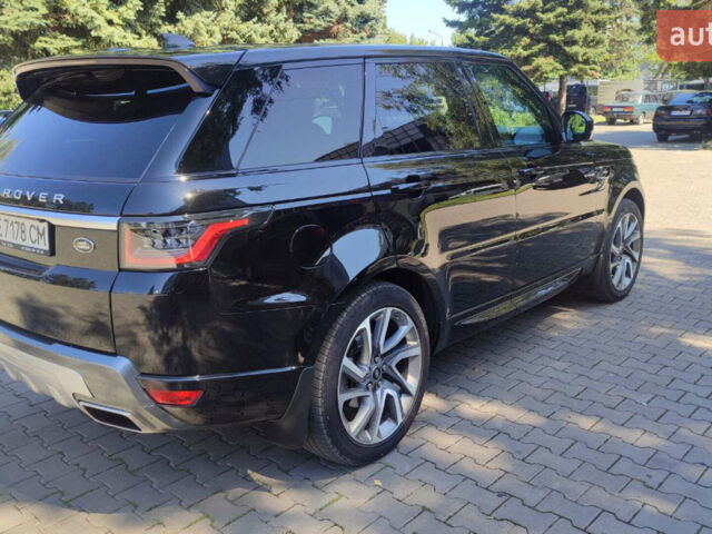 Чорний Ленд Ровер Range Rover Sport, об'ємом двигуна 3 л та пробігом 150 тис. км за 51000 $, фото 8 на Automoto.ua