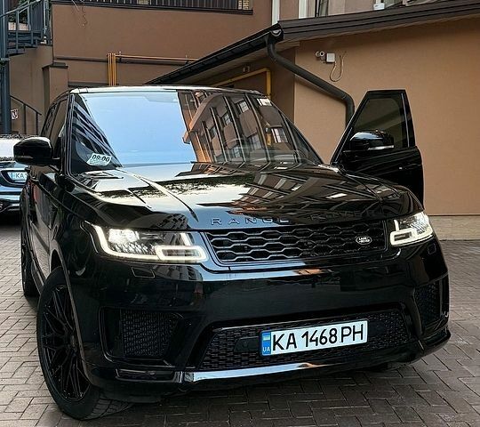 Чорний Ленд Ровер Range Rover Sport, об'ємом двигуна 3 л та пробігом 79 тис. км за 50000 $, фото 10 на Automoto.ua