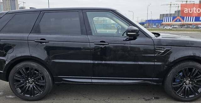 Черный Ленд Ровер Рендж Ровер Спорт, объемом двигателя 3 л и пробегом 249 тыс. км за 45999 $, фото 4 на Automoto.ua
