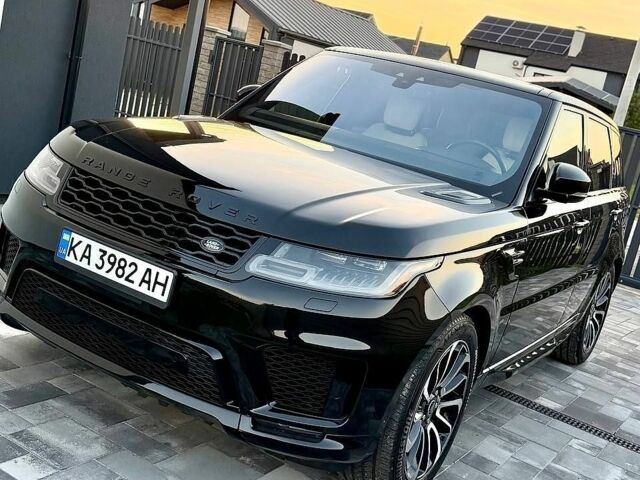 Чорний Ленд Ровер Range Rover Sport, об'ємом двигуна 3 л та пробігом 83 тис. км за 42500 $, фото 2 на Automoto.ua