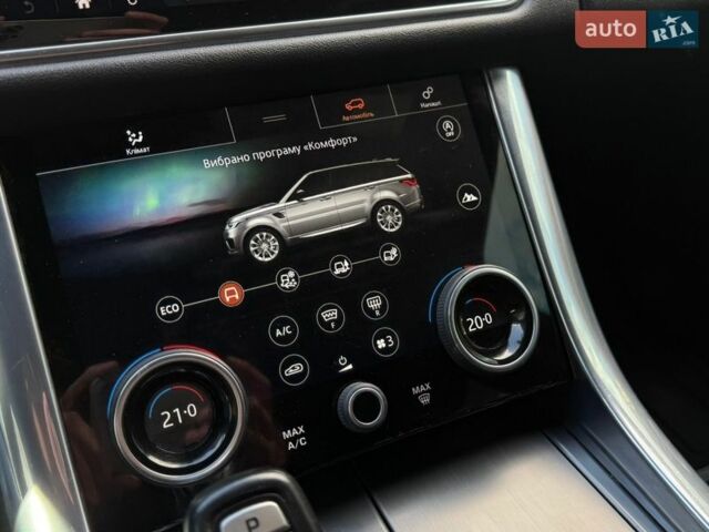 Черный Ленд Ровер Рендж Ровер Спорт, объемом двигателя 3 л и пробегом 135 тыс. км за 40500 $, фото 11 на Automoto.ua