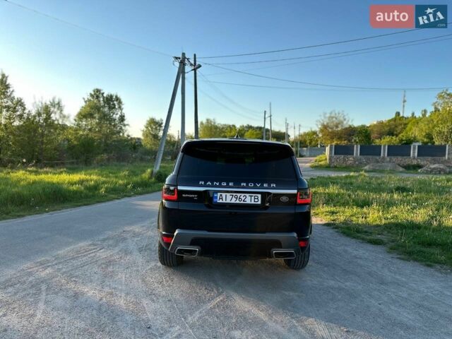 Чорний Ленд Ровер Range Rover Sport, об'ємом двигуна 3 л та пробігом 92 тис. км за 38000 $, фото 8 на Automoto.ua