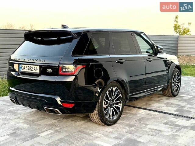 Чорний Ленд Ровер Range Rover Sport, об'ємом двигуна 3 л та пробігом 83 тис. км за 42500 $, фото 10 на Automoto.ua