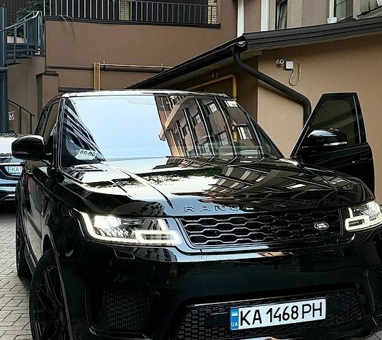 Чорний Ленд Ровер Range Rover Sport, об'ємом двигуна 3 л та пробігом 79 тис. км за 50000 $, фото 9 на Automoto.ua