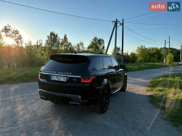 Чорний Ленд Ровер Range Rover Sport, об'ємом двигуна 3 л та пробігом 92 тис. км за 38000 $, фото 7 на Automoto.ua