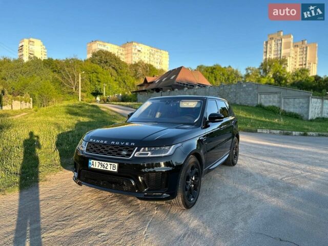 Чорний Ленд Ровер Range Rover Sport, об'ємом двигуна 3 л та пробігом 92 тис. км за 38000 $, фото 2 на Automoto.ua