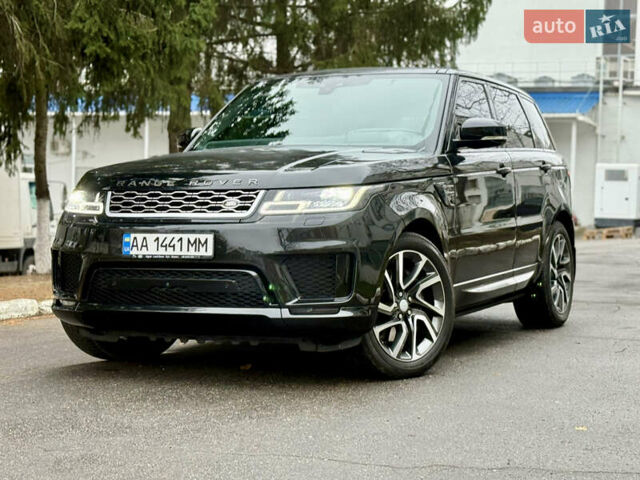 Черный Ленд Ровер Рендж Ровер Спорт, объемом двигателя 2.99 л и пробегом 139 тыс. км за 51000 $, фото 6 на Automoto.ua