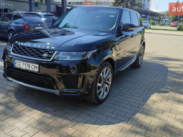 Чорний Ленд Ровер Range Rover Sport, об'ємом двигуна 3 л та пробігом 150 тис. км за 51000 $, фото 5 на Automoto.ua