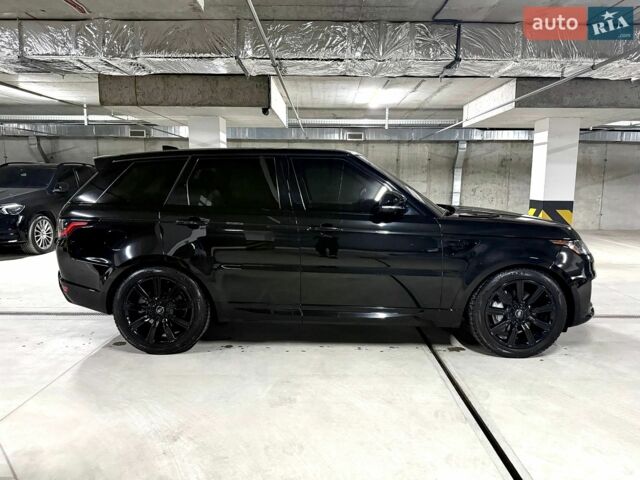 Чорний Ленд Ровер Range Rover Sport, об'ємом двигуна 3 л та пробігом 72 тис. км за 44800 $, фото 10 на Automoto.ua