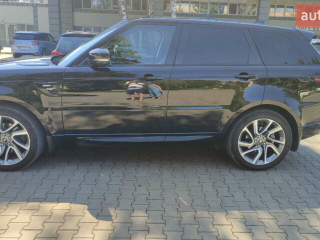 Чорний Ленд Ровер Range Rover Sport, об'ємом двигуна 3 л та пробігом 150 тис. км за 51000 $, фото 7 на Automoto.ua