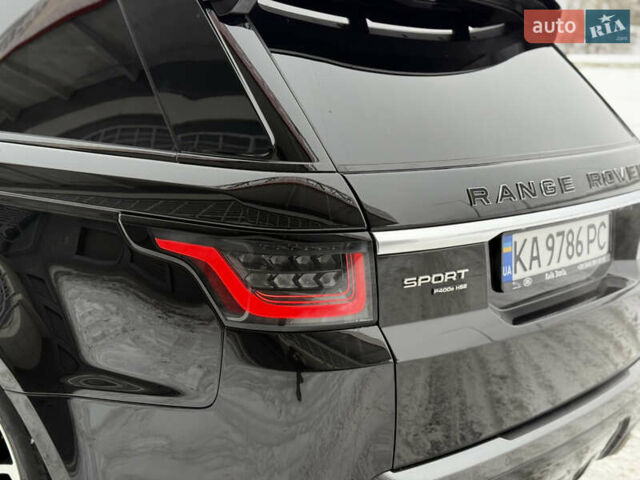 Чорний Ленд Ровер Range Rover Sport, об'ємом двигуна 2 л та пробігом 72 тис. км за 47000 $, фото 13 на Automoto.ua