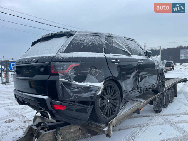 Чорний Ленд Ровер Range Rover Sport, об'ємом двигуна 3 л та пробігом 107 тис. км за 21700 $, фото 4 на Automoto.ua