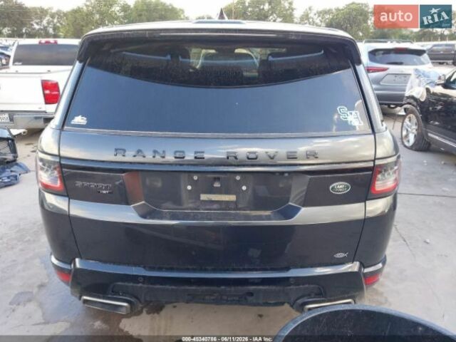 Чорний Ленд Ровер Range Rover Sport, об'ємом двигуна 3 л та пробігом 87 тис. км за 14000 $, фото 15 на Automoto.ua