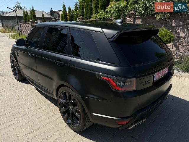Чорний Ленд Ровер Range Rover Sport, об'ємом двигуна 3 л та пробігом 117 тис. км за 41000 $, фото 9 на Automoto.ua