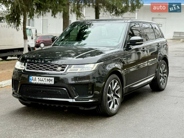 Черный Ленд Ровер Рендж Ровер Спорт, объемом двигателя 2.99 л и пробегом 139 тыс. км за 51000 $, фото 1 на Automoto.ua