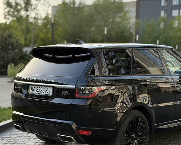 Чорний Ленд Ровер Range Rover Sport, об'ємом двигуна 3 л та пробігом 63 тис. км за 53500 $, фото 10 на Automoto.ua