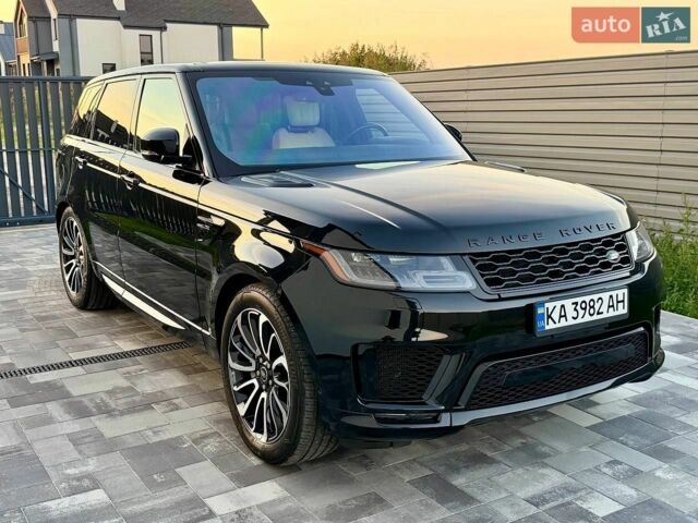 Чорний Ленд Ровер Range Rover Sport, об'ємом двигуна 3 л та пробігом 83 тис. км за 42500 $, фото 6 на Automoto.ua