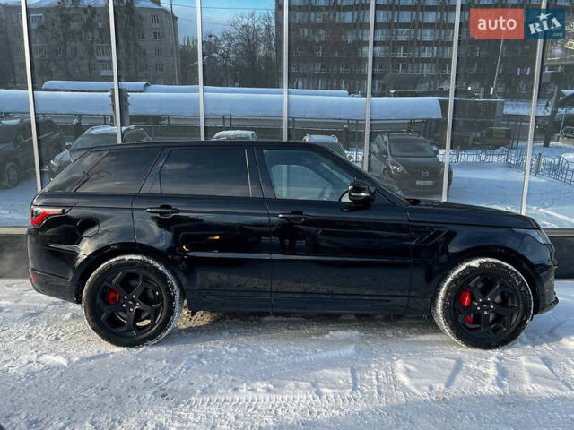 Черный Ленд Ровер Рендж Ровер Спорт, объемом двигателя 3 л и пробегом 112 тыс. км за 41500 $, фото 3 на Automoto.ua