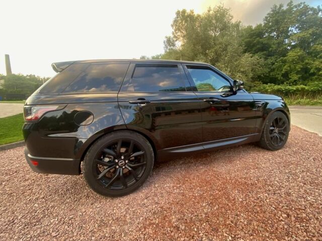 Черный Ленд Ровер Рендж Ровер Спорт, объемом двигателя 3 л и пробегом 133 тыс. км за 49900 $, фото 3 на Automoto.ua