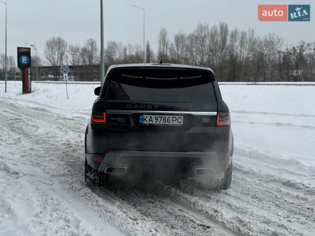 Чорний Ленд Ровер Range Rover Sport, об'ємом двигуна 2 л та пробігом 72 тис. км за 47000 $, фото 6 на Automoto.ua