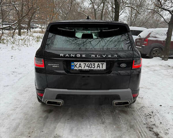Черный Ленд Ровер Рендж Ровер Спорт, объемом двигателя 2.99 л и пробегом 101 тыс. км за 52000 $, фото 7 на Automoto.ua