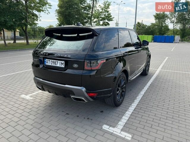 Чорний Ленд Ровер Range Rover Sport, об'ємом двигуна 3 л та пробігом 149 тис. км за 48000 $, фото 10 на Automoto.ua