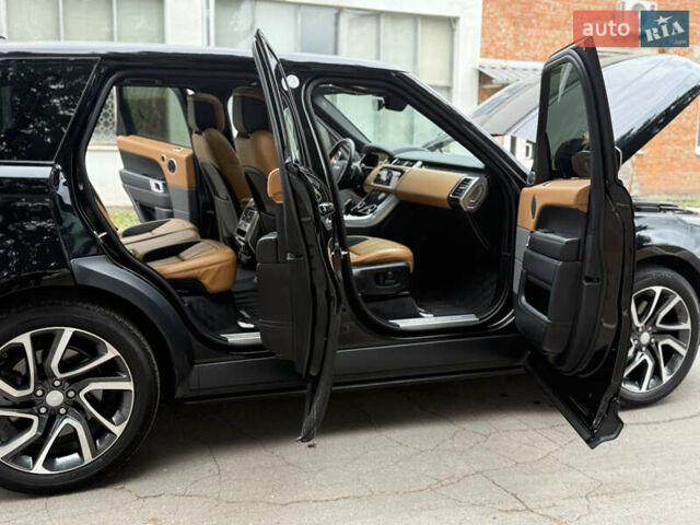 Черный Ленд Ровер Рендж Ровер Спорт, объемом двигателя 2.99 л и пробегом 139 тыс. км за 51000 $, фото 90 на Automoto.ua