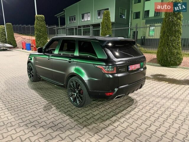 Чорний Ленд Ровер Range Rover Sport, об'ємом двигуна 3 л та пробігом 117 тис. км за 41000 $, фото 16 на Automoto.ua