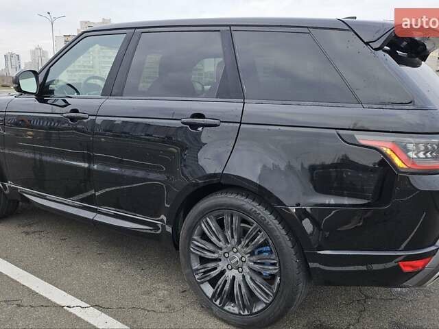 Черный Ленд Ровер Рендж Ровер Спорт, объемом двигателя 3 л и пробегом 249 тыс. км за 45999 $, фото 8 на Automoto.ua