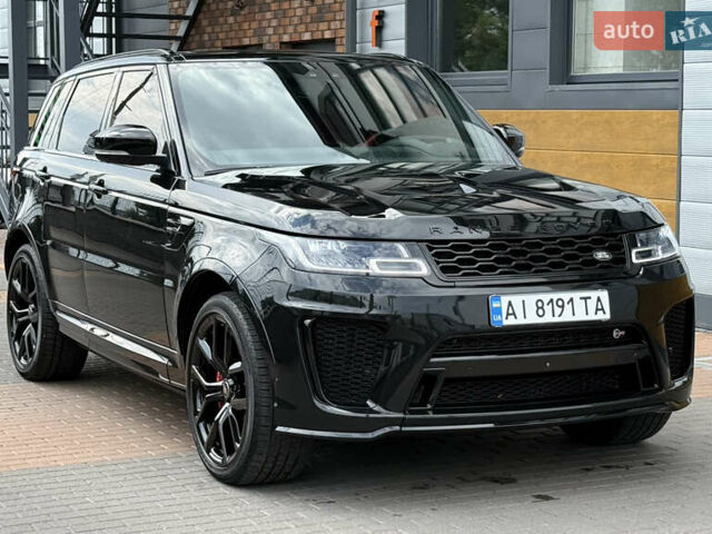 Черный Ленд Ровер Рендж Ровер Спорт, объемом двигателя 5 л и пробегом 61 тыс. км за 65000 $, фото 16 на Automoto.ua