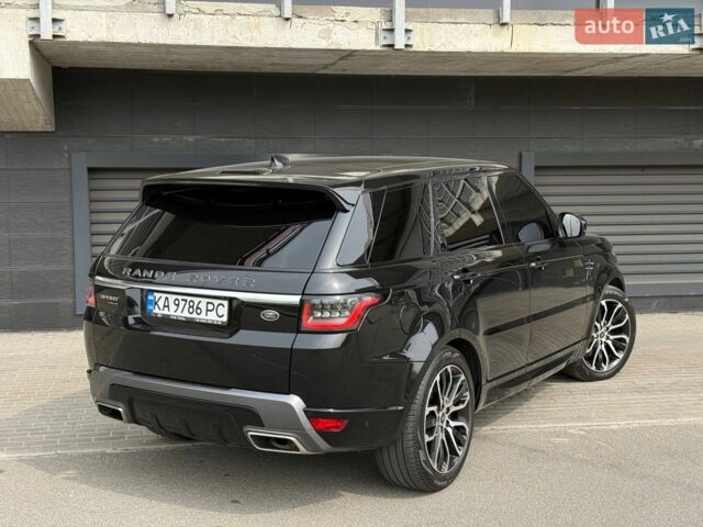 Чорний Ленд Ровер Range Rover Sport, об'ємом двигуна 2 л та пробігом 73 тис. км за 42500 $, фото 6 на Automoto.ua