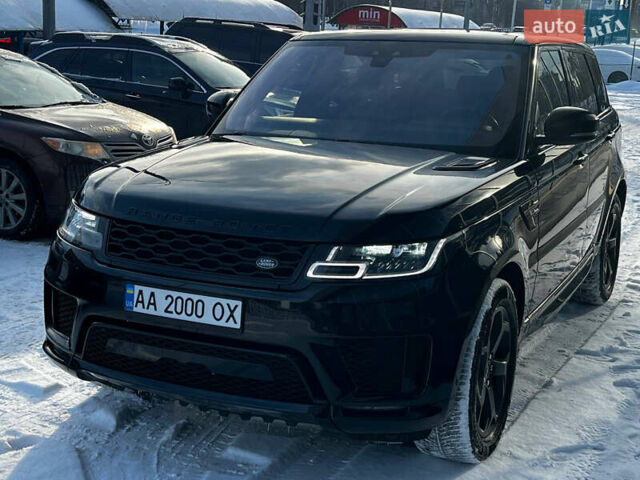 Черный Ленд Ровер Рендж Ровер Спорт, объемом двигателя 3 л и пробегом 112 тыс. км за 41500 $, фото 2 на Automoto.ua