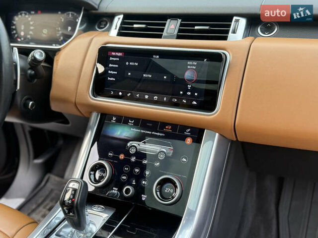 Черный Ленд Ровер Рендж Ровер Спорт, объемом двигателя 2.99 л и пробегом 139 тыс. км за 51000 $, фото 94 на Automoto.ua