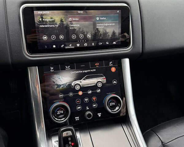 Черный Ленд Ровер Рендж Ровер Спорт, объемом двигателя 2.99 л и пробегом 101 тыс. км за 52000 $, фото 9 на Automoto.ua